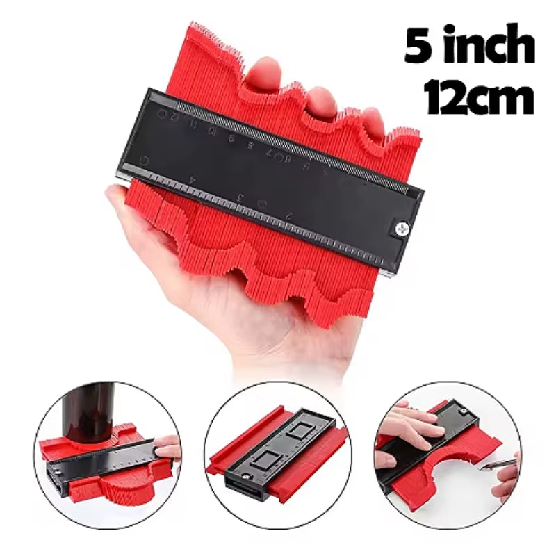 Regla de arco de calibre de contornos irregulares